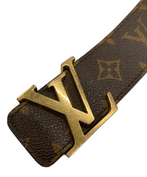 LOUIS VUITTON（ルイ ヴィトン）LOUIS VUITTON (ルイ ヴィトン) サンチュール イニシアル ベルト ブラウンの古着・服飾アイテム