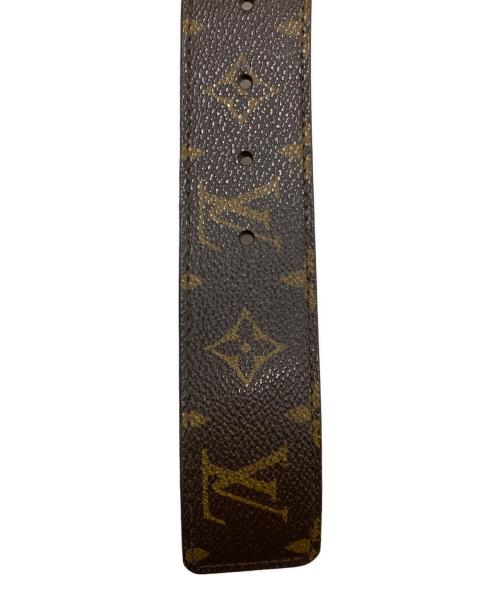 LOUIS VUITTON（ルイ ヴィトン）LOUIS VUITTON (ルイ ヴィトン) サンチュール イニシアル ベルト ブラウンの古着・服飾アイテム