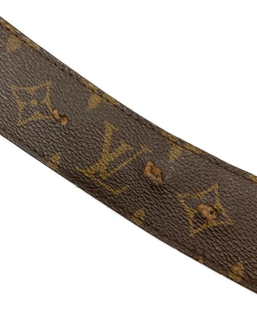 LOUIS VUITTON（ルイ ヴィトン）LOUIS VUITTON (ルイ ヴィトン) サンチュール イニシアル ベルト ブラウンの古着・服飾アイテム