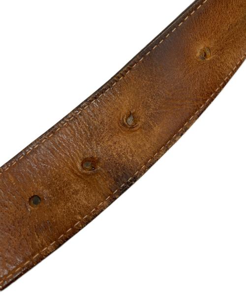 LOUIS VUITTON（ルイ ヴィトン）LOUIS VUITTON (ルイ ヴィトン) サンチュール イニシアル ベルト ブラウンの古着・服飾アイテム