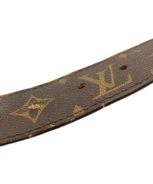 LOUIS VUITTON（ルイ ヴィトン）LOUIS VUITTON (ルイ ヴィトン) サンチュール イニシアル ベルト ブラウンの古着・服飾アイテム