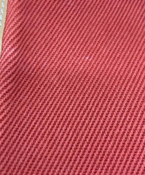 BURBERRY BLUE LABEL（バーバリー ブルー レーベル）BURBERRY BLUE LABEL (バーバリー ブルー レーベル) キャンバスショルダーバッグ レッドの古着・服飾アイテム