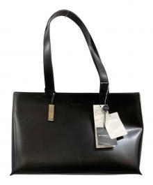 BURBERRY LONDON（バーバリーロンドン）の古着「レザートートバッグ」｜ブラック