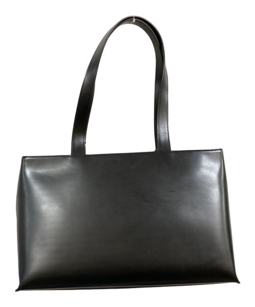 BURBERRY LONDON（バーバリーロンドン）BURBERRY LONDON (バーバリーロンドン) レザートートバッグ ブラックの古着・服飾アイテム