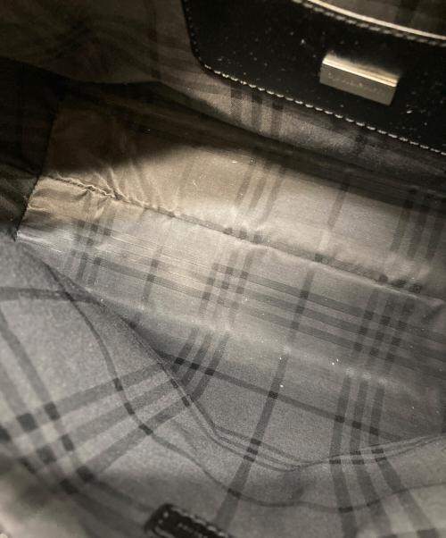 BURBERRY LONDON（バーバリーロンドン）BURBERRY LONDON (バーバリーロンドン) レザートートバッグ ブラックの古着・服飾アイテム