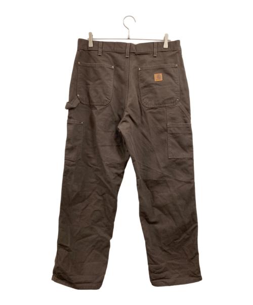 CarHartt（カーハート）CarHartt (カーハート) ダブルニーペインターパンツ ブラウン サイズ:34/30の古着・服飾アイテム