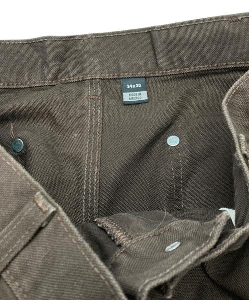 CarHartt（カーハート）CarHartt (カーハート) ダブルニーペインターパンツ ブラウン サイズ:34/30の古着・服飾アイテム