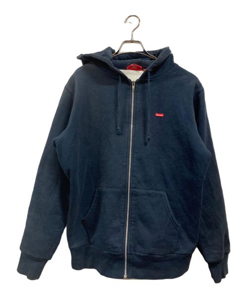 SUPREME（シュプリーム）Supreme (シュプリーム) 16FWSmall Box Thermal Zip Up Sweat ネイビー サイズ:Mの古着・服飾アイテム