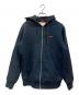 Supreme（シュプリーム）の古着「16FWSmall Box Thermal Zip Up Sweat」｜ネイビー