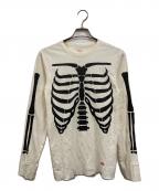 SUPREMEシュプリーム）の古着「Hanes Bones Thermal Crew」｜アイボリー