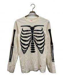 SUPREME（シュプリーム）の古着「Hanes Bones Thermal Crew」｜アイボリー