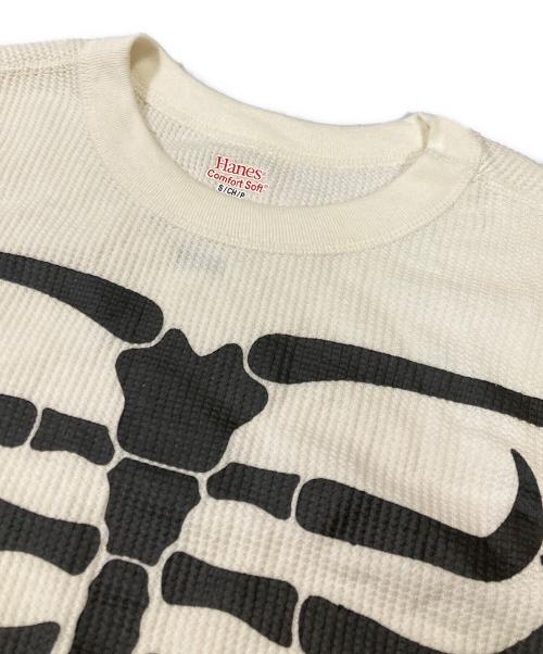 SUPREME（シュプリーム）SUPREME (シュプリーム) Hanes Bones Thermal Crew アイボリー サイズ:Sの古着・服飾アイテム