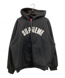 SUPREME（シュプリーム）の古着「24FW Arc Thermal Zip Up Hooded Sweatshirt」｜ブラック