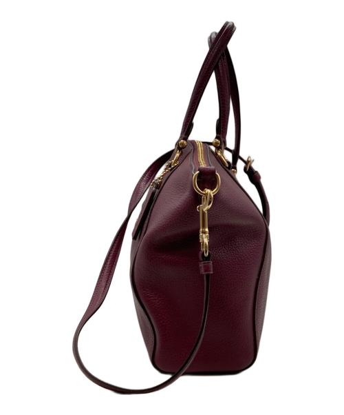 COACH（コーチ）COACH (コーチ) 2WAYバッグ パープルの古着・服飾アイテム