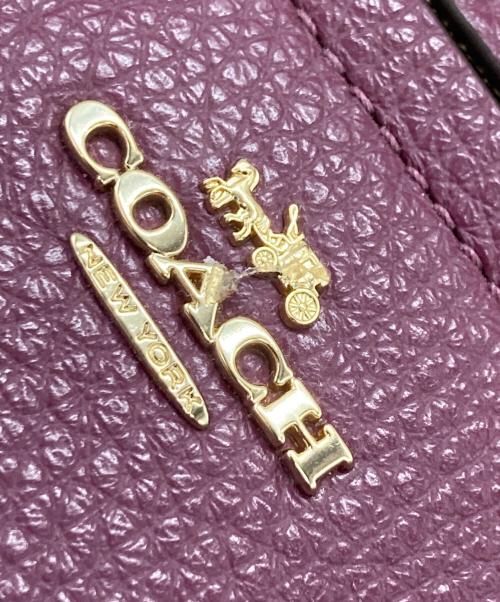 COACH（コーチ）COACH (コーチ) 2WAYバッグ パープルの古着・服飾アイテム