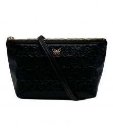 ANNA SUI（アナスイ）の古着「ショルダーバッグ」｜ブラック