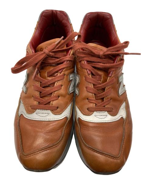NEW BALANCE（ニューバランス）NEW BALANCE (ニューバランス) ローカットスニーカー ブラウン サイズ:27の古着・服飾アイテム