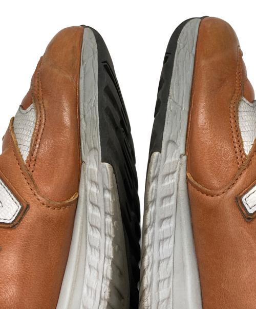 NEW BALANCE（ニューバランス）NEW BALANCE (ニューバランス) ローカットスニーカー ブラウン サイズ:27の古着・服飾アイテム
