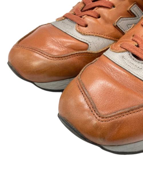 NEW BALANCE（ニューバランス）NEW BALANCE (ニューバランス) ローカットスニーカー ブラウン サイズ:27の古着・服飾アイテム