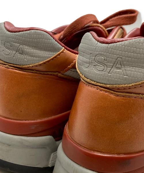 NEW BALANCE（ニューバランス）NEW BALANCE (ニューバランス) ローカットスニーカー ブラウン サイズ:27の古着・服飾アイテム