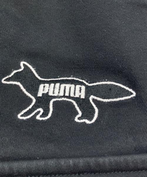 PUMA（プーマ）PUMA (プーマ) MAISON KITSUNE (アシッドメゾンキツネ) カーゴハーフパンツ ブラック サイズ:Sの古着・服飾アイテム