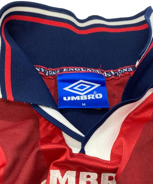 UMBRO（アンブロ）UMBRO (アンブロ) ゲームシャツ レッド サイズ:Ｍの古着・服飾アイテム