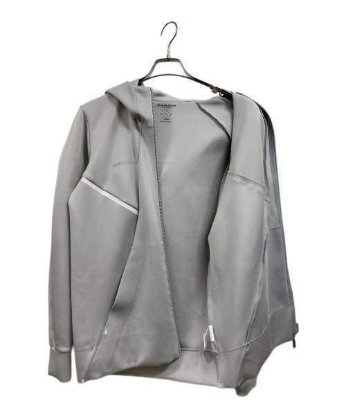 MAMMUT（マムート）MAMMUT (マムート) ハイネックパーカー グレー サイズ:Ⅼの古着・服飾アイテム