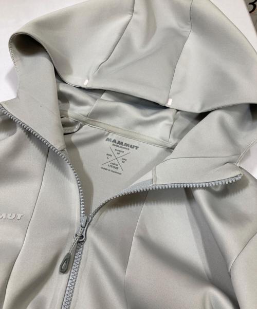 MAMMUT（マムート）MAMMUT (マムート) ハイネックパーカー グレー サイズ:Ⅼの古着・服飾アイテム