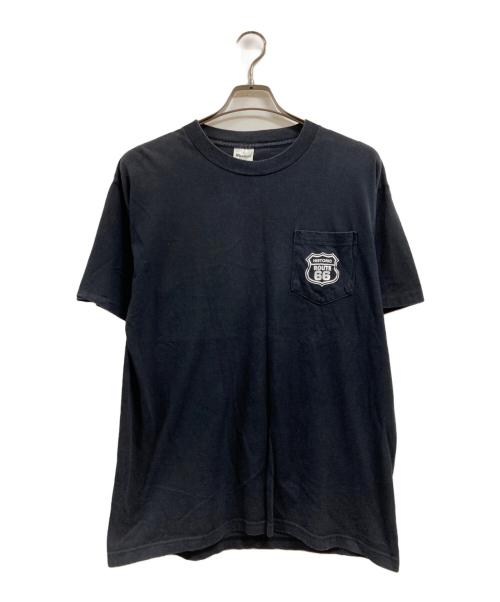 Murina（ムリナ）Murina (ムリナ) プリントTシャツ ブラック サイズ:Lの古着・服飾アイテム