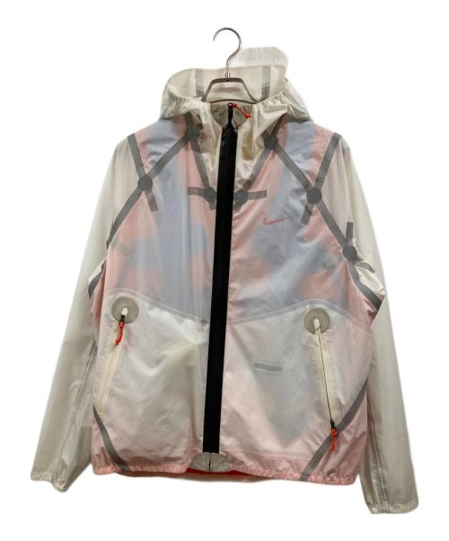 NIKE（ナイキ）NIKE (ナイキ) ISPA Inflate Jacket 'White Team Orange Soar' ホワイト×オレンジ サイズ:Ｌの古着・服飾アイテム