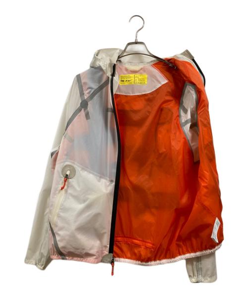 NIKE（ナイキ）NIKE (ナイキ) ISPA Inflate Jacket 'White Team Orange Soar' ホワイト×オレンジ サイズ:Ｌの古着・服飾アイテム