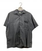 COMME des GARCONSコムデギャルソン）の古着「オープンカラーシャツ」｜ブラック