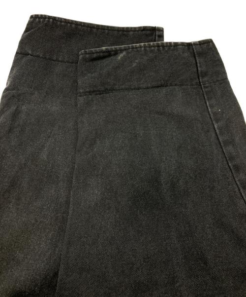 paco jeans（パコジーンズ）paco jeans (パコジーンズ) バギーデニムパンツ ブラック サイズ:38の古着・服飾アイテム