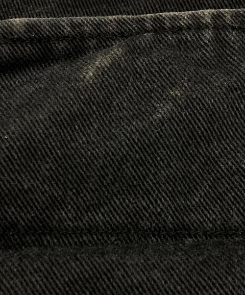 paco jeans（パコジーンズ）paco jeans (パコジーンズ) バギーデニムパンツ ブラック サイズ:38の古着・服飾アイテム