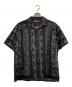 HIDE AND SEEK（ハイドアンドシーク）の古着「Bandana Pattern S/S Shirt」｜ブラック