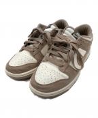 NIKEナイキ）の古着「Dunk Low Malt Gold Mini Swoosh」｜ホワイト×ブラウン