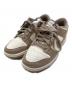 NIKE（ナイキ）の古着「Dunk Low Malt Gold Mini Swoosh」｜ホワイト×ブラウン