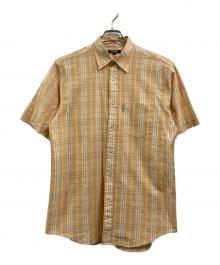 BURBERRY LONDON（バーバリーロンドン）の古着「半袖シャツ」｜オレンジ