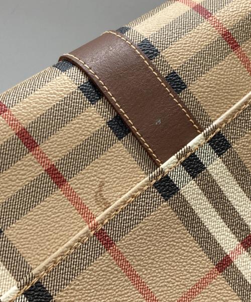 Burberry's（バーバリー）Burberry's (バーバリー) ボストンバッグ ベージュの古着・服飾アイテム