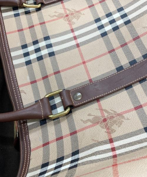 Burberry's（バーバリー）Burberry's (バーバリー) ボストンバッグ ベージュの古着・服飾アイテム