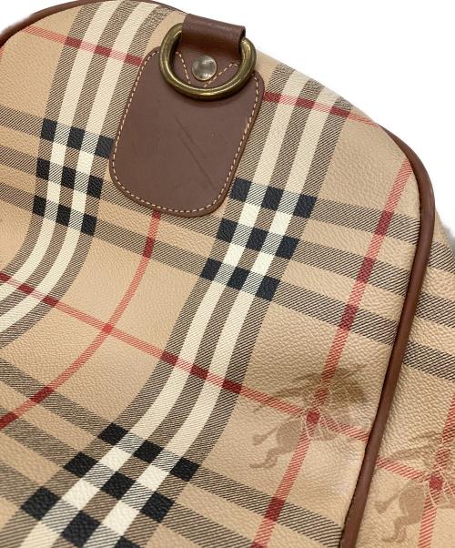 Burberry's（バーバリー）Burberry's (バーバリー) ボストンバッグ ベージュの古着・服飾アイテム