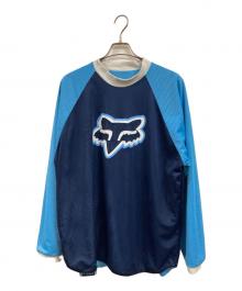 FOX RACING（フォックスレーシング）の古着「長袖カットソー」｜ブルー