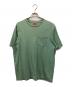 Supreme（シュプリーム）の古着「LASER CUT S LIGOPOCKET TEE」｜グリーン