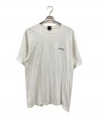 stussyステューシー）の古着「ロゴプリントT」｜ホワイト