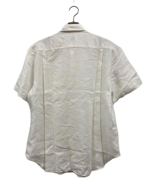 ARMANI COLLEZIONI（アルマーニ コレツィオーニ）ARMANI COLLEZIONI (アルマーニ コレツィオーニ) 半袖シャツ ホワイト サイズ:XLの古着・服飾アイテム