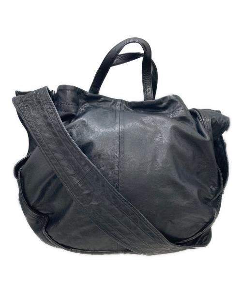 CCU（シーシーユー）CCU (シーシーユー) TOBY’ WIDE SHOULDER BAG ブラックの古着・服飾アイテム