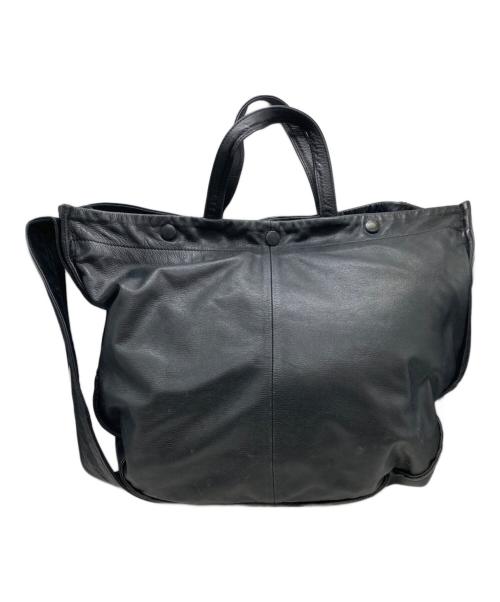 CCU（シーシーユー）CCU (シーシーユー) TOBY’ WIDE SHOULDER BAG ブラックの古着・服飾アイテム