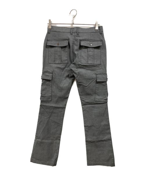 BURBERRY BLACK LABEL（バーバリーブラックレーベル）BURBERRY BLACK LABEL (バーバリーブラックレーベル) マルチポケットカーゴパンツ グレー サイズ:70の古着・服飾アイテム