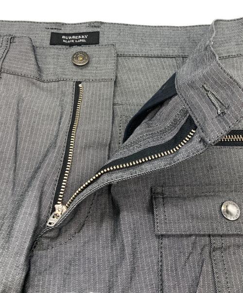 BURBERRY BLACK LABEL（バーバリーブラックレーベル）BURBERRY BLACK LABEL (バーバリーブラックレーベル) マルチポケットカーゴパンツ グレー サイズ:70の古着・服飾アイテム