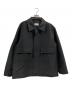 URBAN RESEARCH（アーバンリサーチ）の古着「new basic WOOL SILK BOX JACKET」｜ブラック